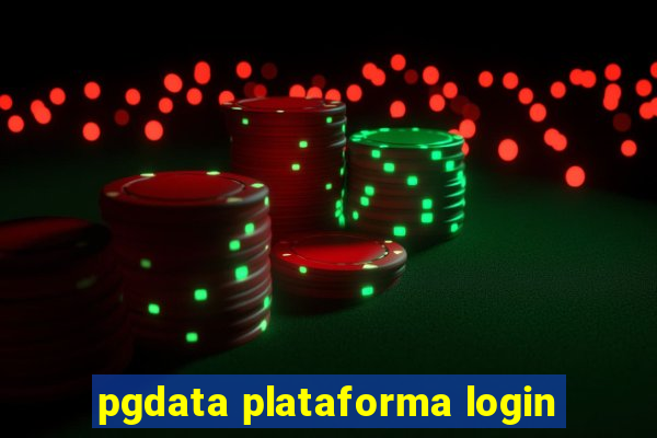 pgdata plataforma login